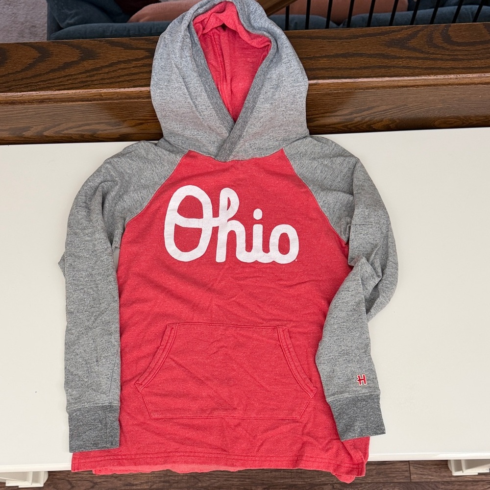HOMAGE Red and Gray Sweatshirt